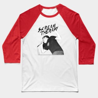 Scream Therapy Screamer Baseball T-Shirt